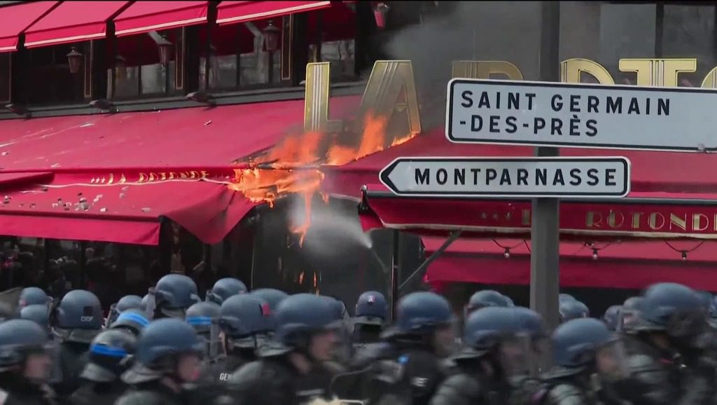 11ème journée de mobilisation contre la réforme des retraites