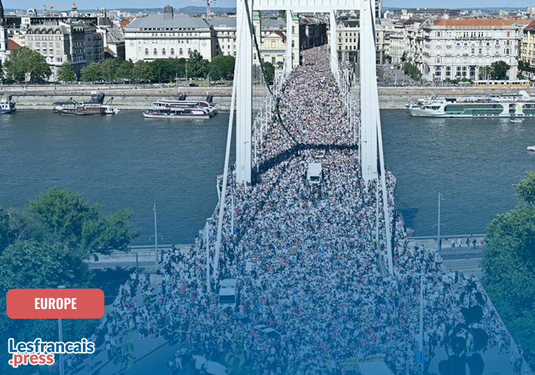 Affluence record pour la Gay pride à Budapest