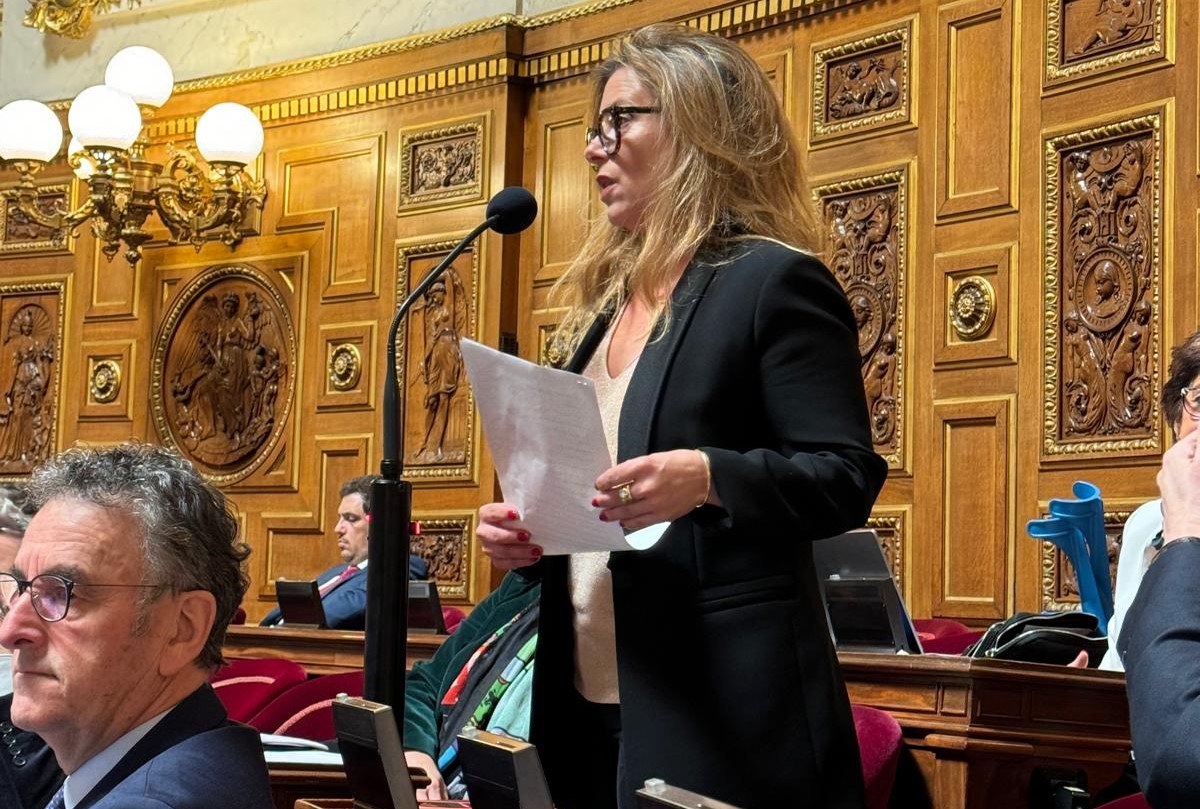 Intervention d'Olivia Richard dans l'hémicycle du Sénat