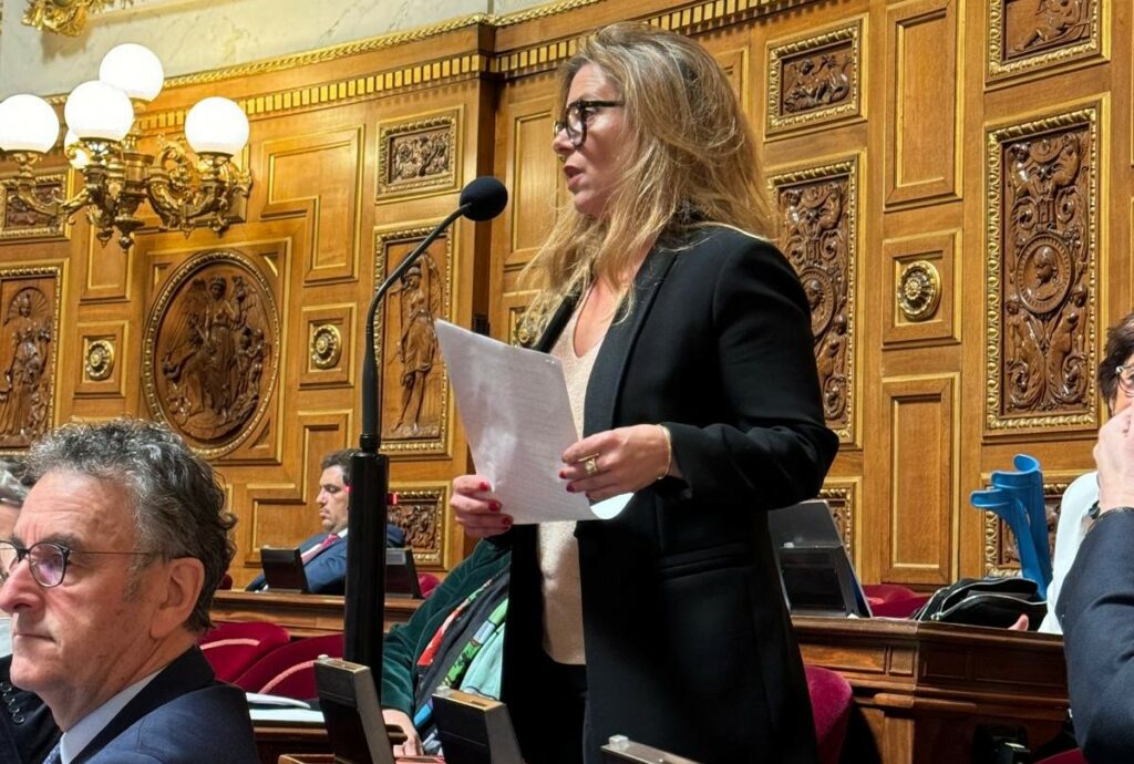 Intervention d'Olivia Richard dans l'hémicycle du Sénat