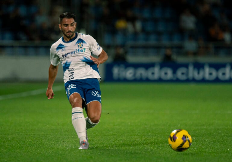 Jérémy Mellot sous le maillot du Club Deportivo Tenerife