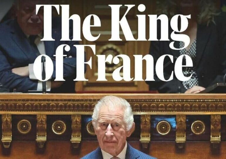 La presse britannique et le voyage royal en France 