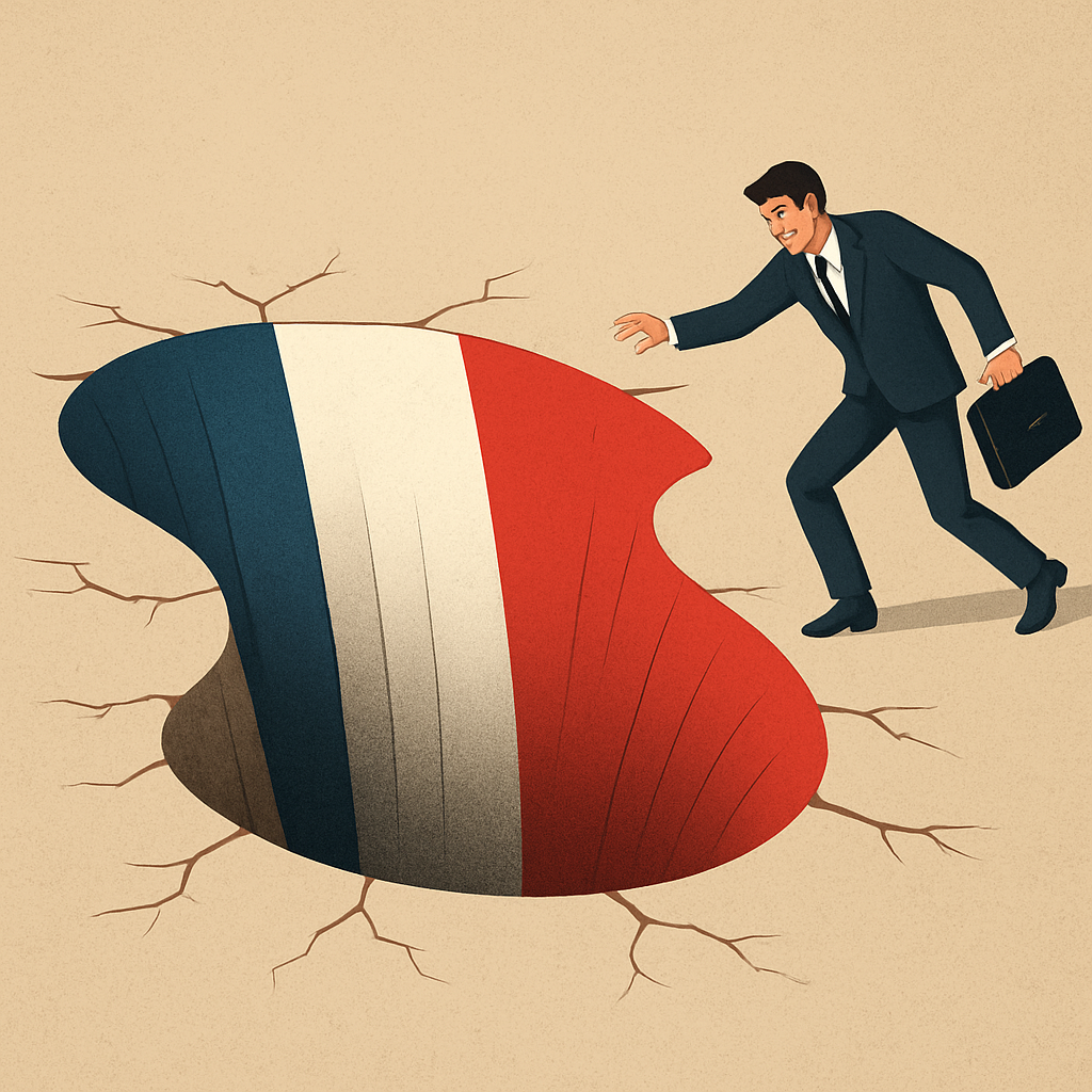La dette de la France qui se creuse