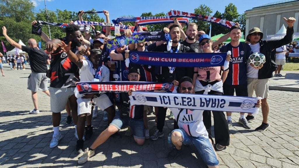 Le Fan Club du PSG Belgique présent à Munich pour la finale