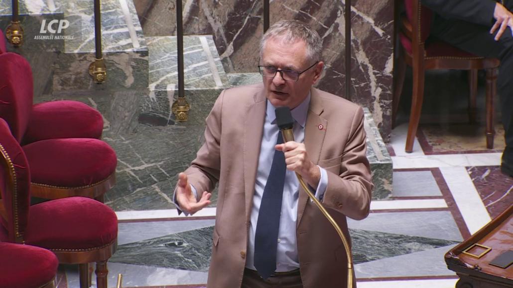 Philippe Juvin (LR) ce 31 octobre 2025 à l'Assemblée nationale
