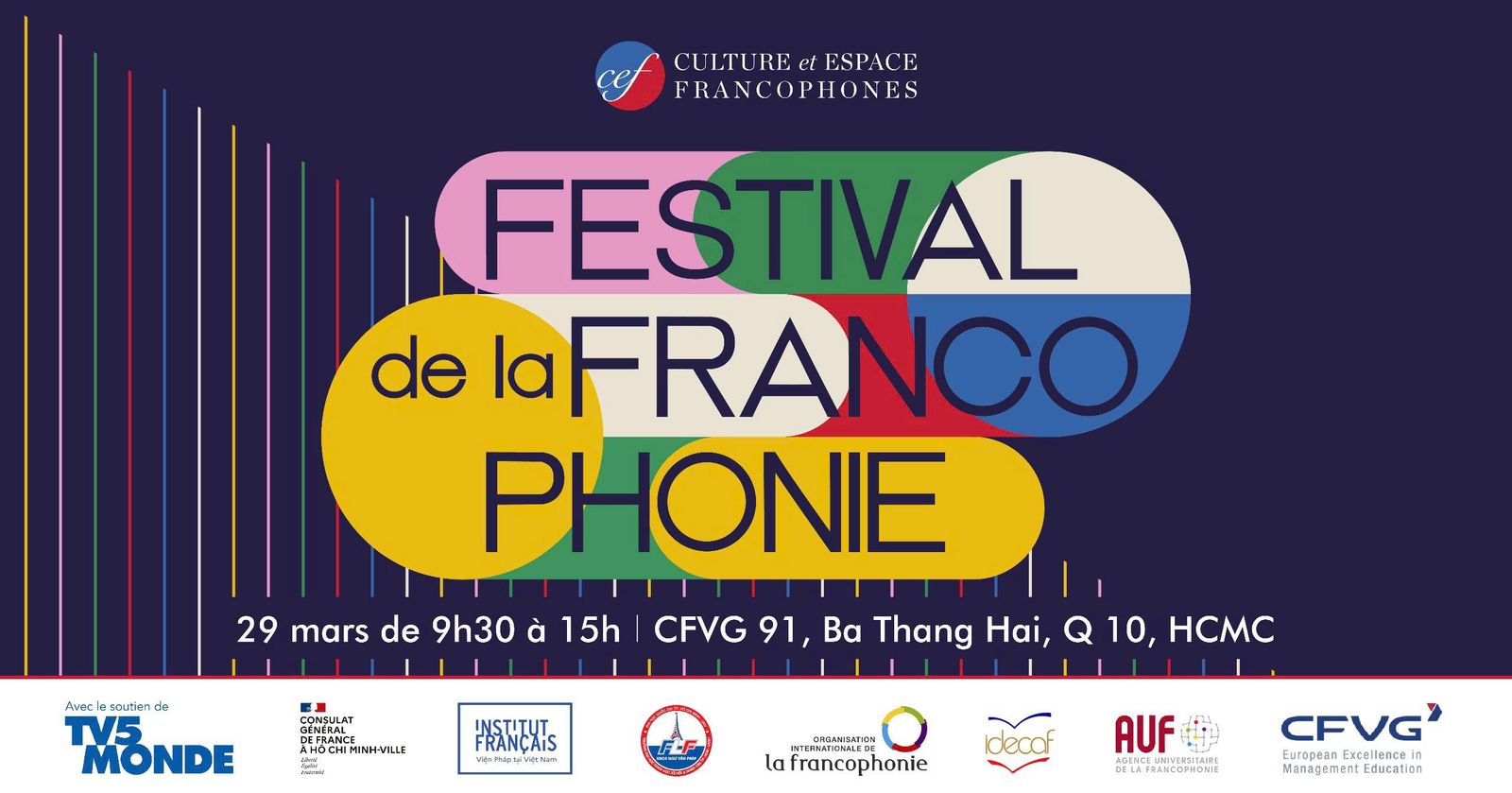 Logo du festival de la Francophonie 2025