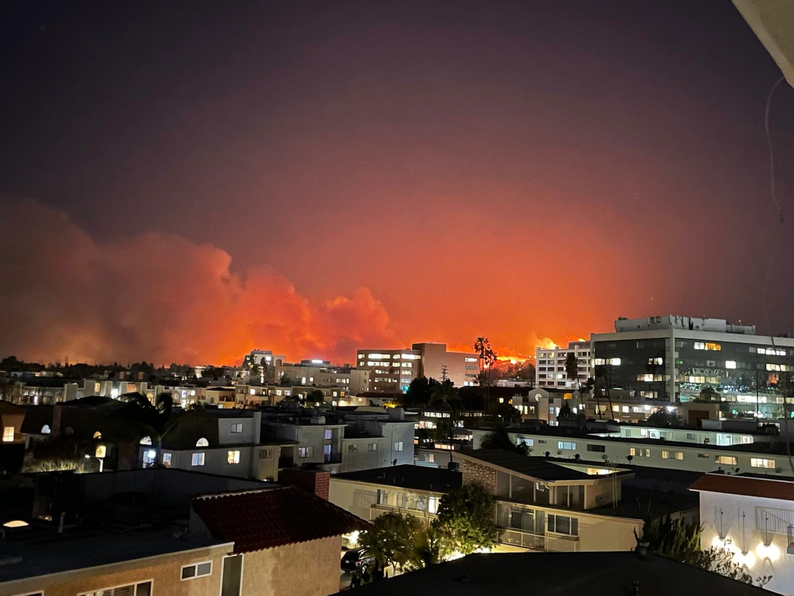 Incendies à Los Angeles