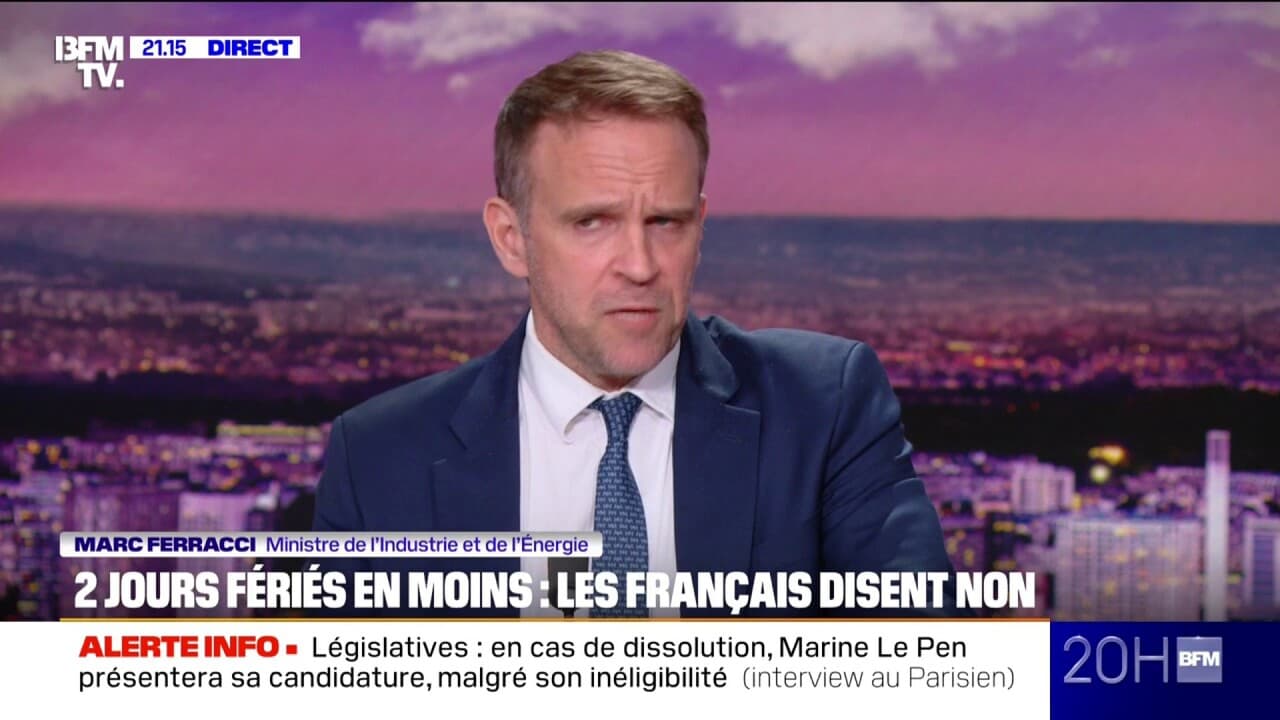 Marc Ferracci sur BFMTV le 16 juillet 2025 ©BFMTV