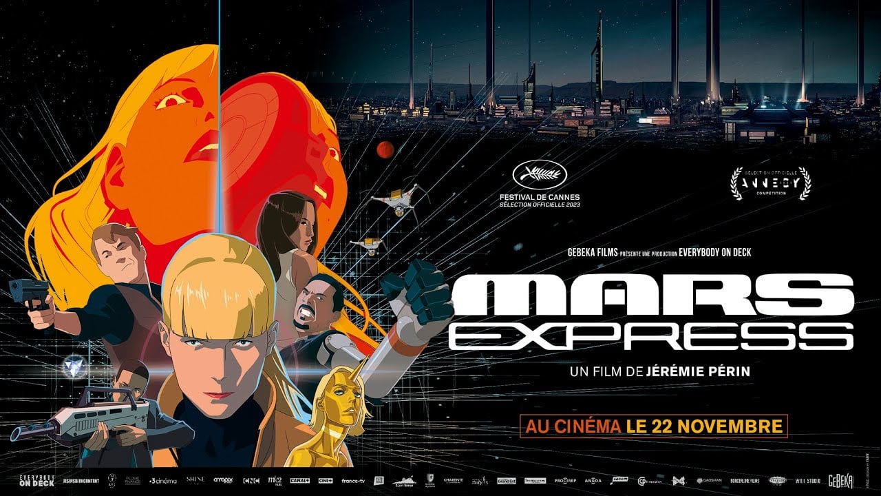 Mars Affiche du film Mars Express de Jérémie Périn 