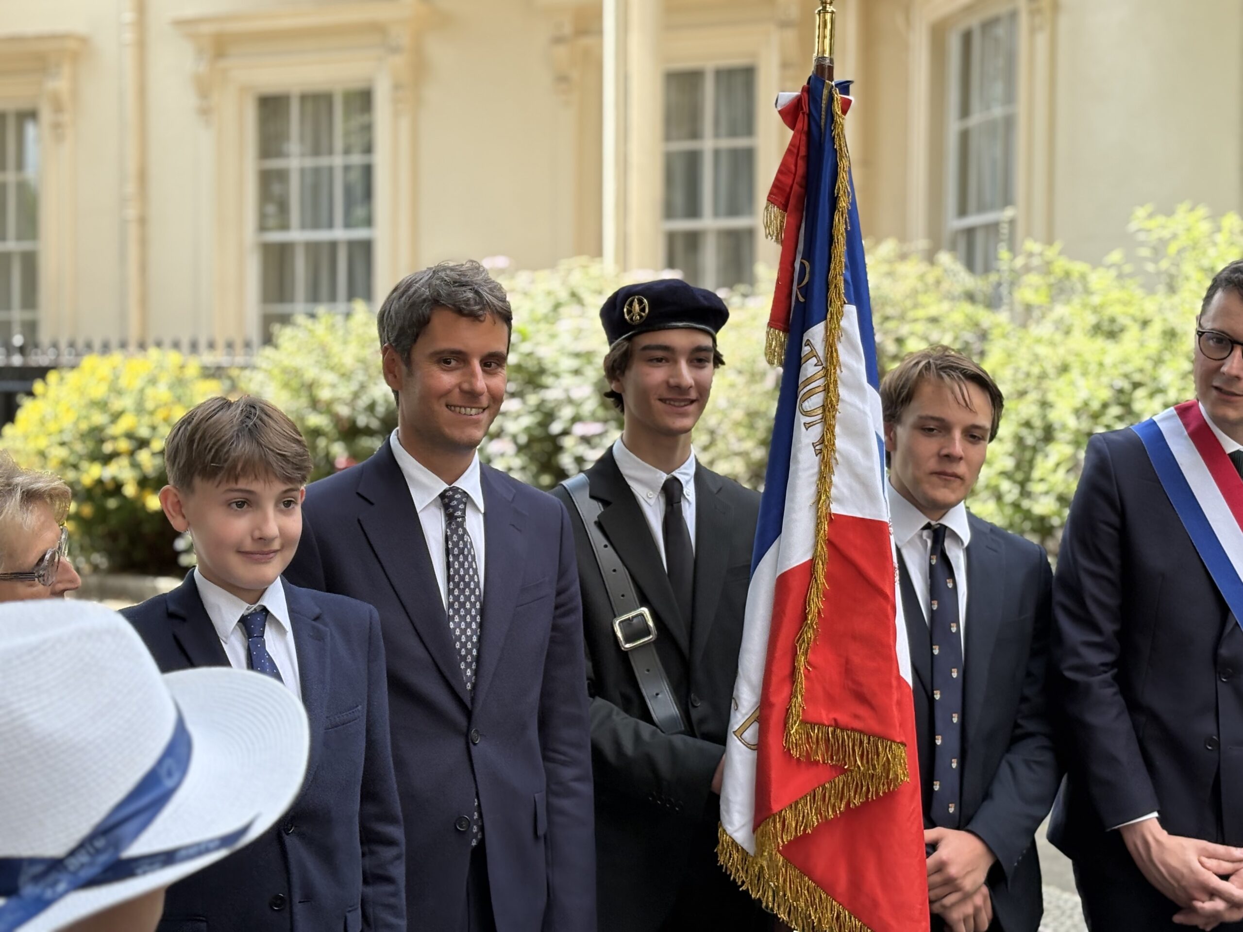 Gabriel Attal à Londres le 18 juin 2025