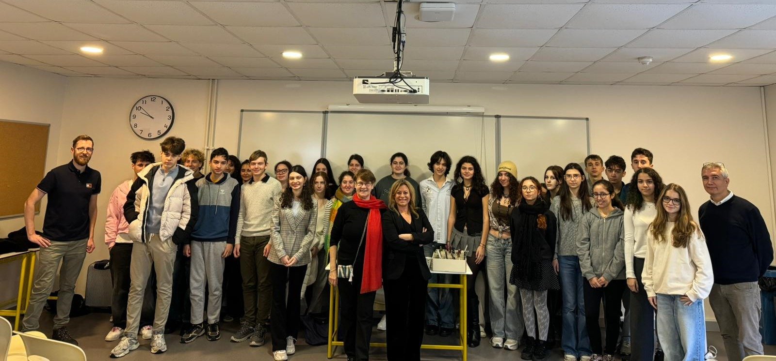 Olivia Richard à Istanbul au Lycée français Pierre Loti