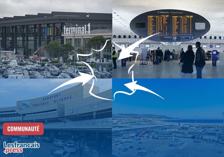 Les aéroports français et les expatriés !
