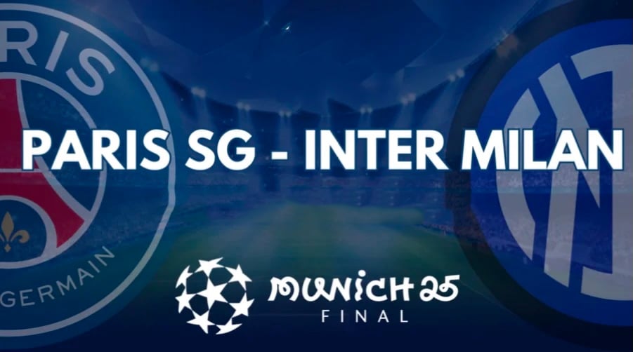 Finale PSG-Inter à Munich