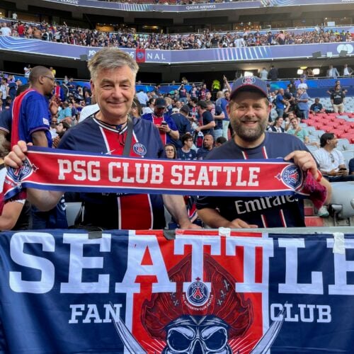 PSG Seattle au stade à Munich pour la finale