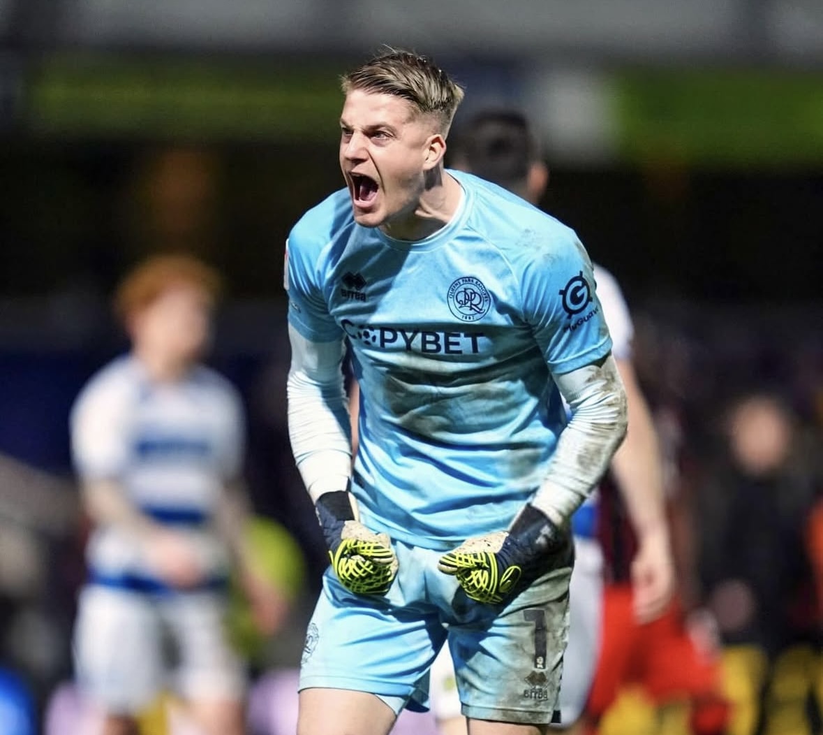 Paul Nardi gardien de but français de QPR ©photo QPR