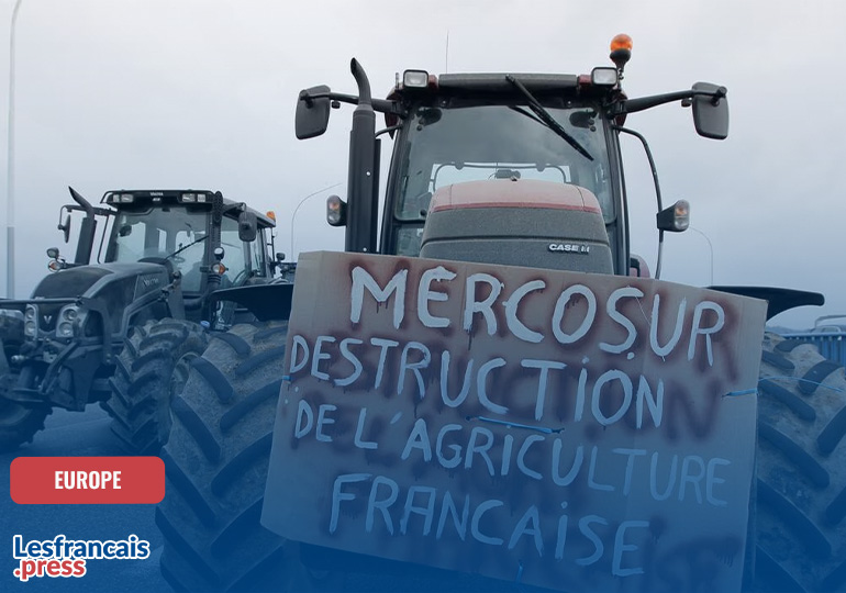 Manifestations des agriculteurs contre le Mercosur