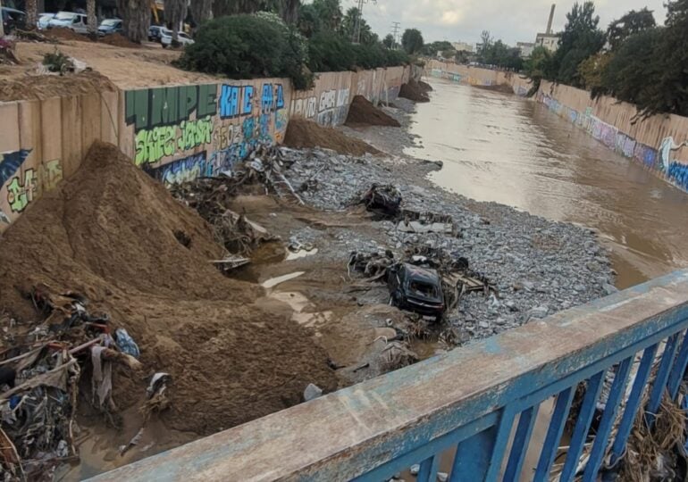 Province de Valence après les inondations