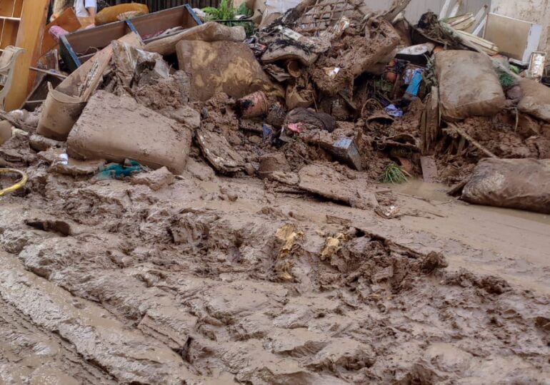 Province de Valence après les inondations