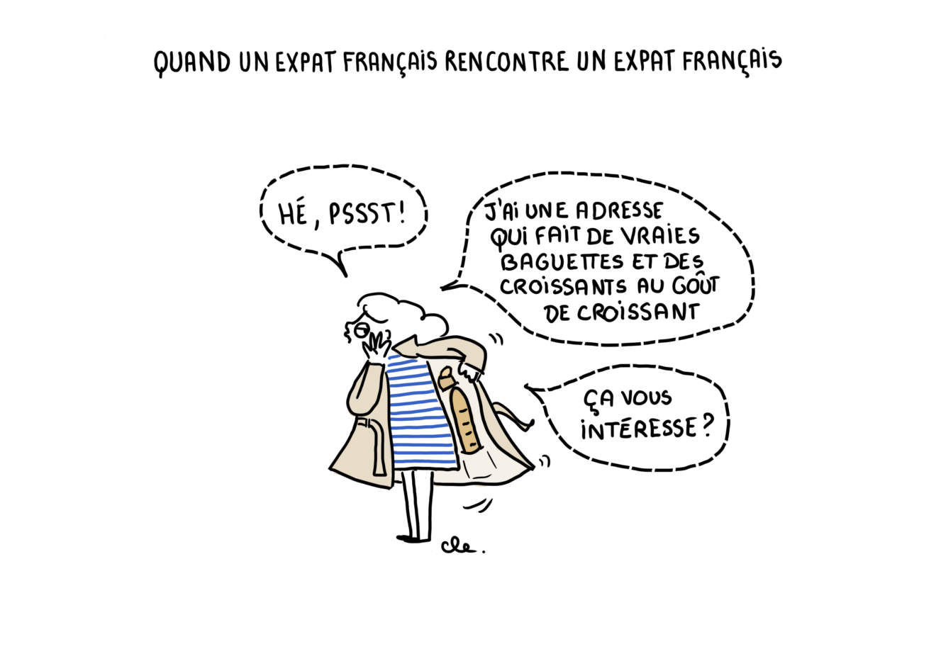 Quand un expat français rencontre un expat français © Clémentine Latron