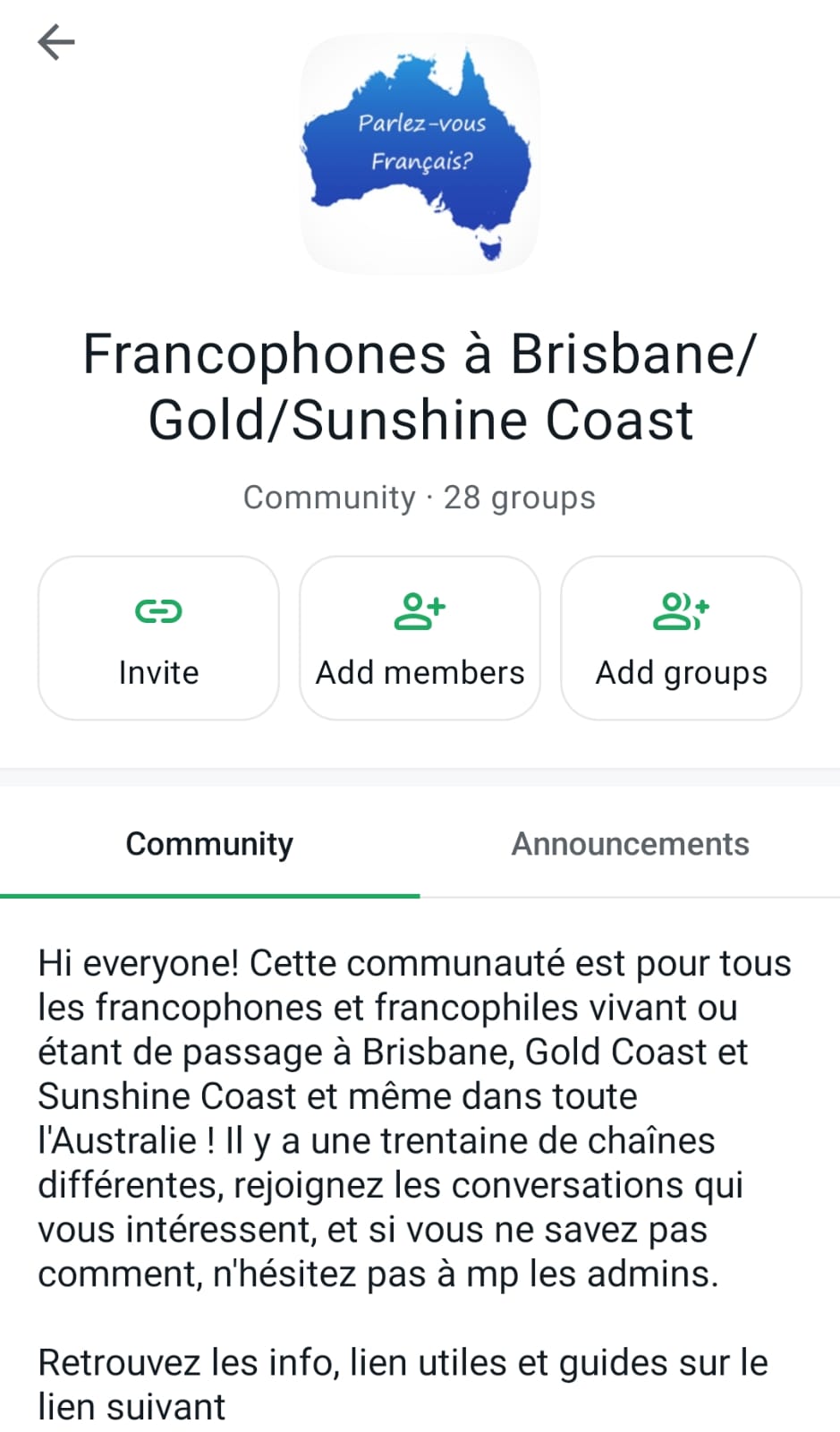 Vous partez vivre en Australie ? Rejoignez la Communauté WhatsApp Francophone !