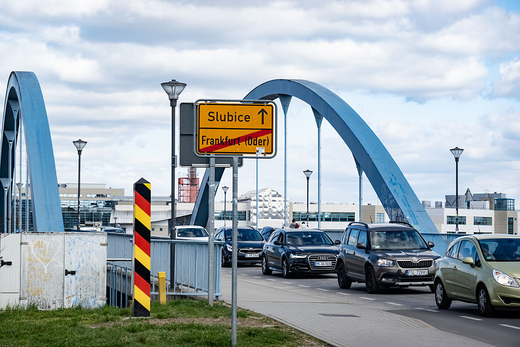 Tensions à la frontière entre la Pologne et l'Allemagne