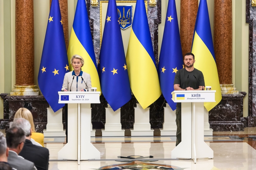 Rencontre UE/Ukraine en Septembre 2024 ©AFP