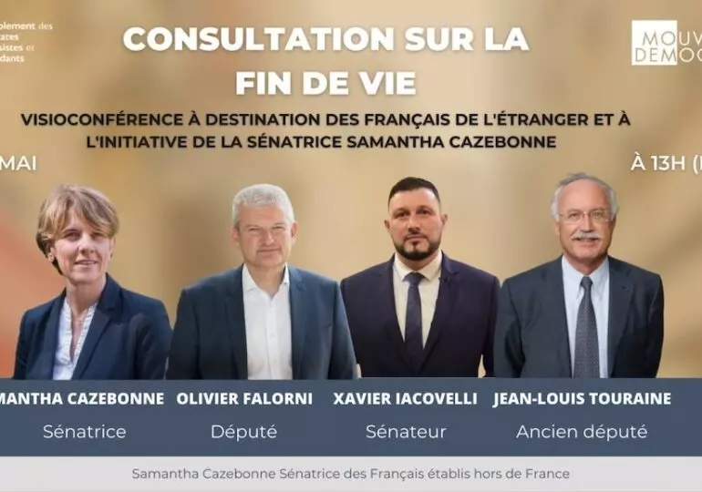 La "fin de vie" en France, une visioconférence pour comprendre les enjeux
