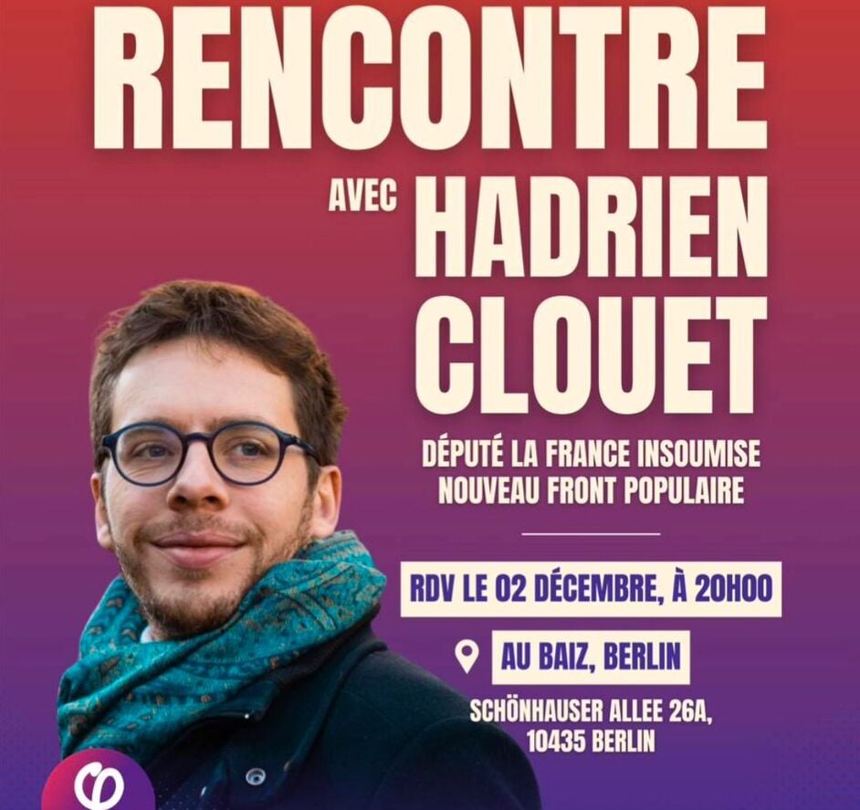 Autour du député de la 1ère circonscription de la Haute Garonne, les militants Insoumis de Berlin ont préparé l’année 2025 tout en revenant sur les sujets du moment