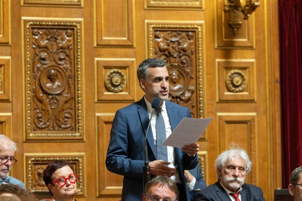 Yan Chantrel, sénateur des Français de l'étranger @Sénat