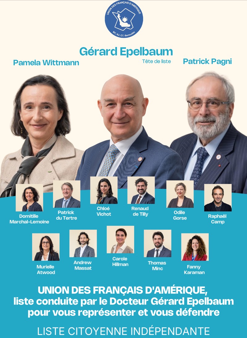 Consulaires New York : Gérard Epelbaum candidat