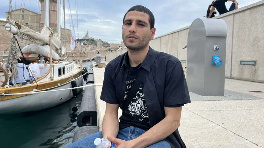 Ahmad a quitté la Palestine en 2024 et habite aujourd'hui à Marseille.