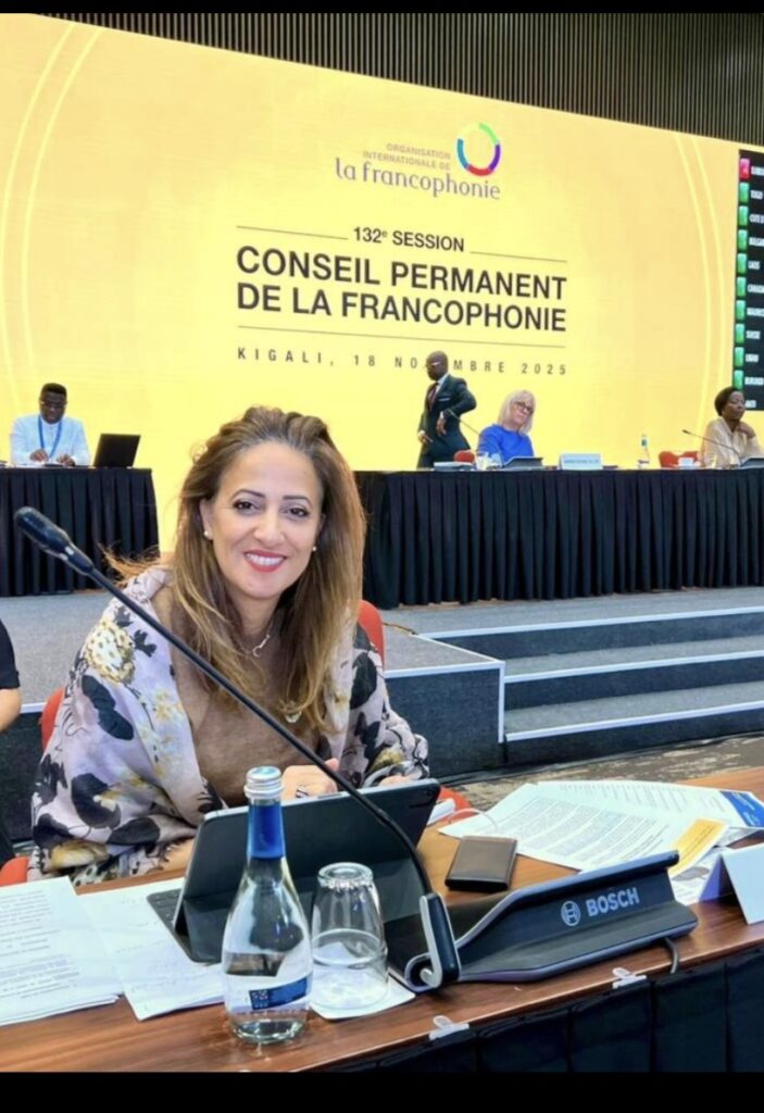 Am&eacute;lia Lakrafi, d&eacute;put&eacute;e des Fran&ccedil;ais de l'&eacute;tranger, son engagement pour la Francophonie