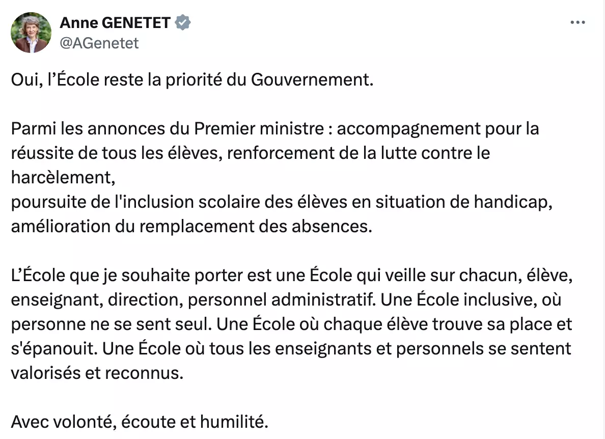 Discours de Michel Barnier : les réactions de vos élus