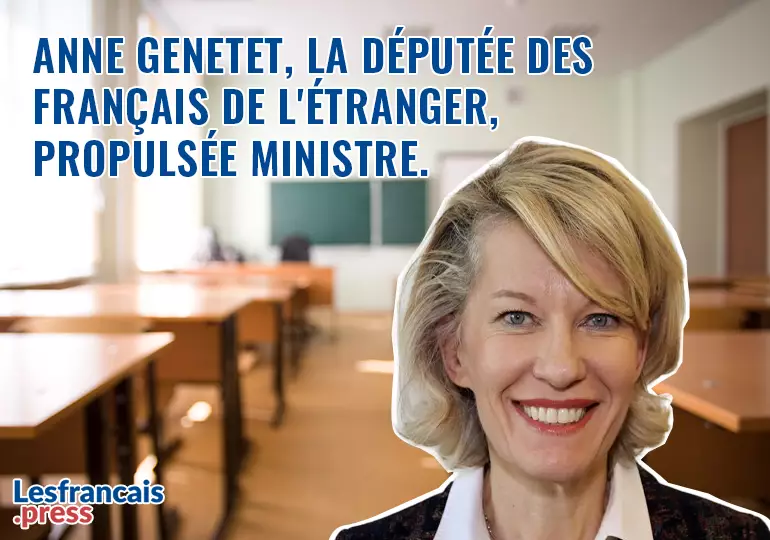 Anne Genetet prend la tête de l’Éducation nationale