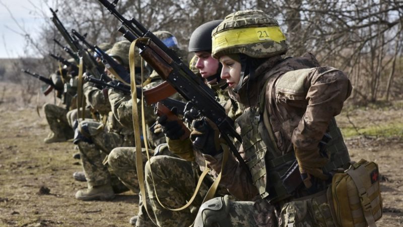 Armée ukrainienne sur le front