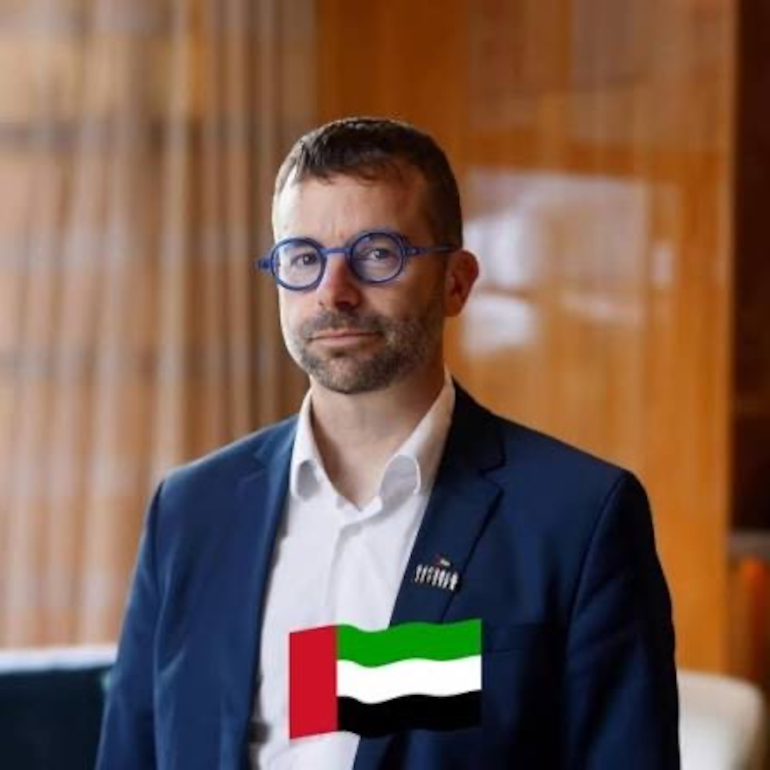 Arnaud Lacheret professeur &agrave; la Skema Business School de Duba&iuml;.