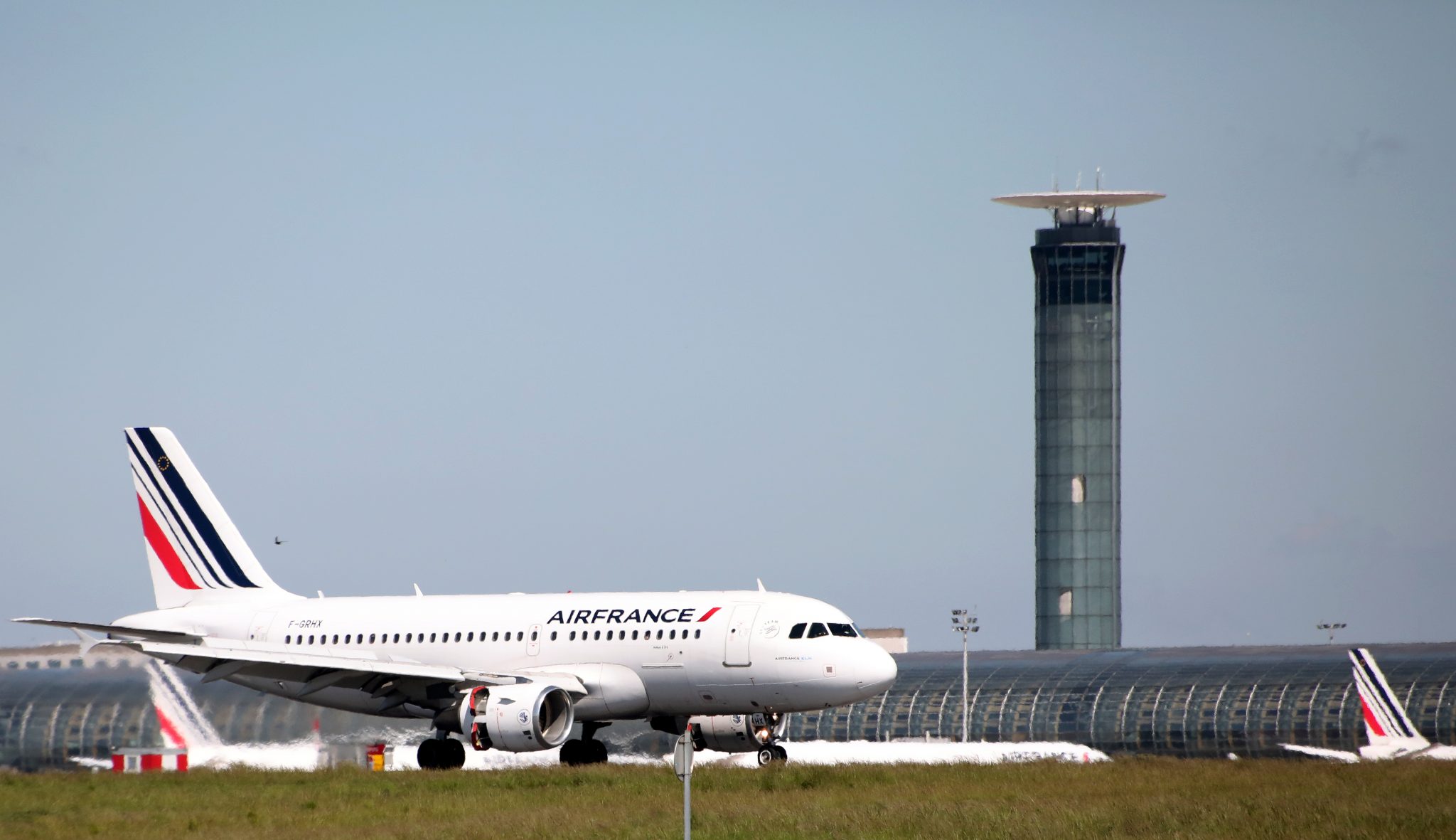 Avion Air France qui roule à l'aéroport de Roissy ©AFP