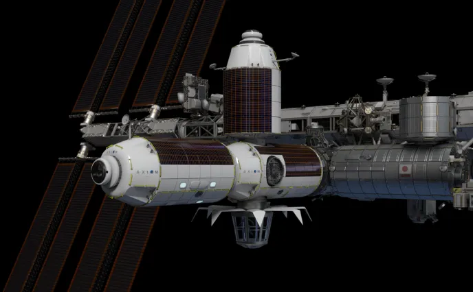 Axiom modules &agrave; connecter &agrave; l'ISS