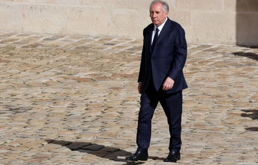 François Bayrou a son arrivée à Matignon