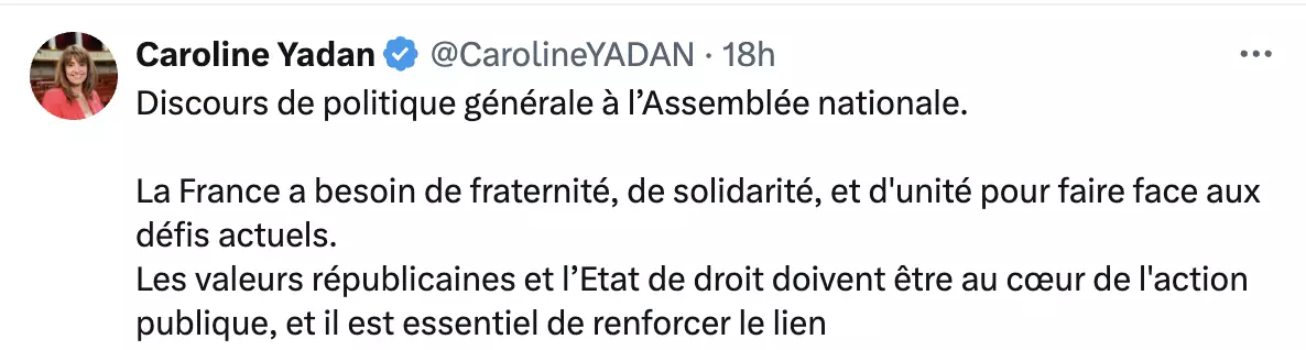 Discours de Michel Barnier : les réactions de vos élus