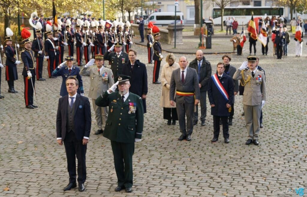 Cérémonie du 11 novembre organisée à Bruxelles avec les autorités belges et françaises