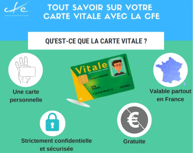 Tout savoir sur votre carte vitale avec la CFE