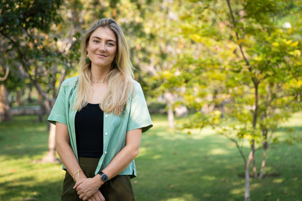 Charlotte Le Layo, candidate t&ecirc;te de liste &laquo; &Eacute;cologie et Solidarit&eacute; &raquo;