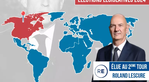 Les Français d’Amérique du Nord renouvellent leur confiance à Roland Lescure réélu député