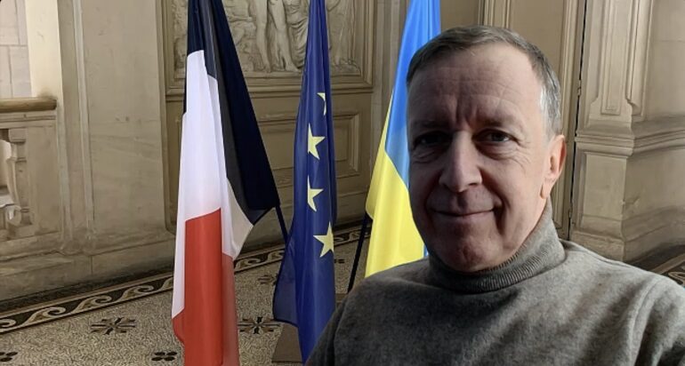 David Franck, pr&eacute;sident du Conseil consulaire des Fran&ccedil;ais d&rsquo;Ukraine