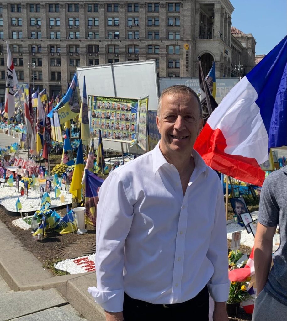 David Franck, pr&eacute;sident du Conseil consulaire des Fran&ccedil;ais d&rsquo;Ukraine