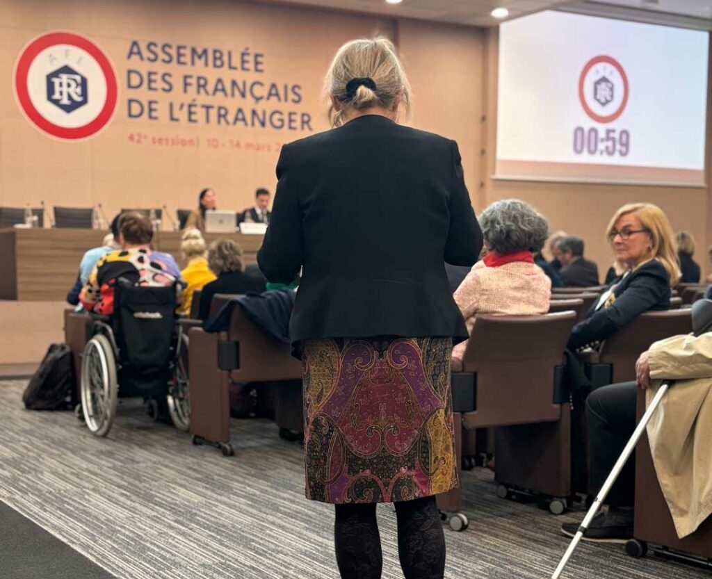 Débat en plénière lors de la 42ème session de lAFE