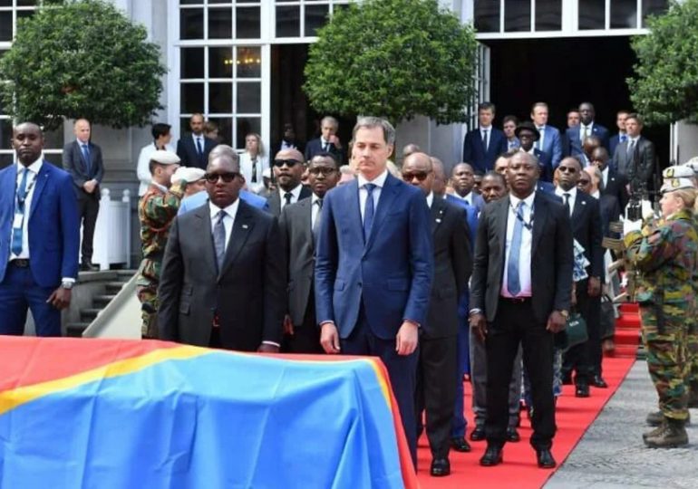 RDC : la Belgique restitue la dépouille de Patrice Lumumba