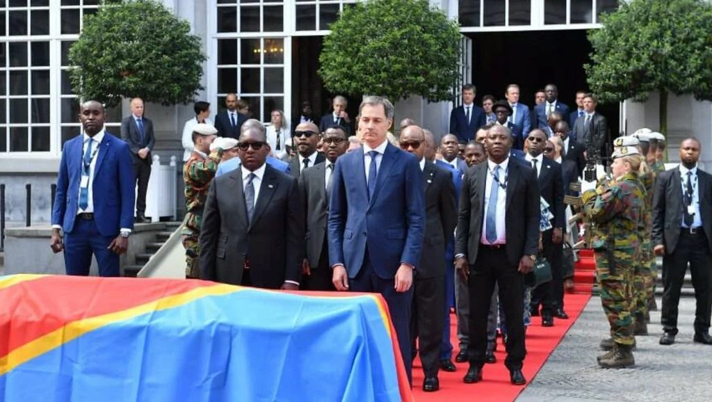 RDC : la Belgique restitue la dépouille de Patrice Lumumba