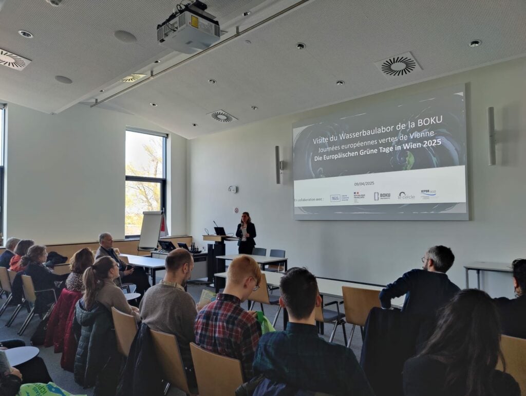 Echange organisé par Le Cercle dans le cadre des Journées européennes vertes de Vienne 2025